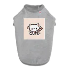 mini_asuのCut 猫 ドッグTシャツ