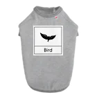 ミニマルくんの四角におさまるBird ドッグTシャツ