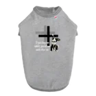 ＋CARABBIの白黒うさぎ ドッグTシャツ