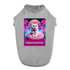 Association Against Mirroring SelfiesのSynthwave_cats Dog T-shirt