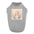 終わらない夢🌈の少女とお花🌸 Dog T-shirt