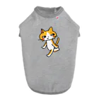 もちもちボックスの歩くネコちゃん(まま) ドッグTシャツ