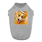 "Canvas Harmony"の笑顔溢れるコーギー、あおくん Dog T-shirt