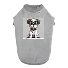 kiyotanaのメガネ犬 ドッグTシャツ