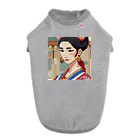 クロスクリエイティブの琉球伝説の美女 Dog T-shirt