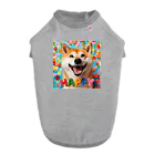 ANTARESの今日もハッピーな柴犬 ドッグTシャツ