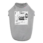 rokkakukikakuのCAMP FOOD ドッグTシャツ