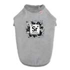 science closet（科学×ファッション）の元素シリーズ　~ストロンチウム Sr~ Dog T-shirt