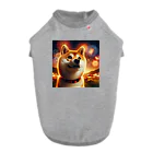 ANTARESの柴犬、花火を見る ドッグTシャツ