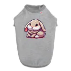 jir0-のふわふわうさぎ ドッグTシャツ