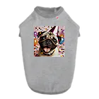 me-me shopのハッピーパグ Dog T-shirt