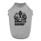 GORILLA SQUAD 公式ノベルティショップのアングリーゴリラビルダー/ロゴ黒 Dog T-shirt