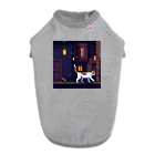 猫のくつろぎ空間の探検家 のら猫 -SASUKE- Dog T-shirt