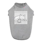 どうぶつやのサッカーボールと猫 Dog T-shirt