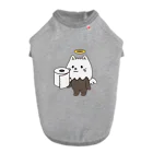 イラスト MONYAAT のねこかぶってるやつ　トイレットペーパー Dog T-shirt