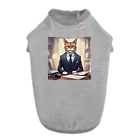 ネコ社長のネコ社長２代目 Dog T-shirt