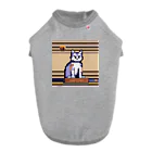 masaの袖口から手を出している猫 ドッグTシャツ