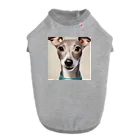 hono想(そう)イタグレ日記の笑顔のイタリアングレーハウンド Dog T-shirt