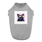 はむにだショップ【GURASAN】のGURASANフレンチブルドック Dog T-shirt