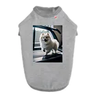 POMETANのルームランナーで走るポメラニアン Dog T-shirt