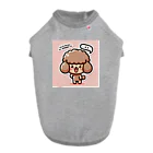 keikei5のふわふわな毛並みが魅力的な、かわいいトイプードル ドッグTシャツ