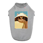 AQUAMETAVERSEの箱からのぞいている子猫　ラフルール　1859 ドッグTシャツ