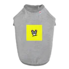 ギョージャガーリックのデザインのyellow Dog T-shirt