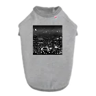 MEGROOVEの都会の夜景🏙 ドッグTシャツ