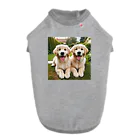 animalsの可愛い犬 Dog T-shirt