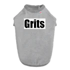 GritsのGrits （宇宙）バックプリント Dog T-shirt