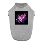 運気上昇グッズストアの宇宙桜 ドッグTシャツ