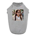 yuyuu_youtubeのメガネの少女 Dog T-shirt