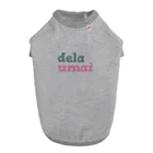 carl-carlのdela umai ロゴ ドッグTシャツ