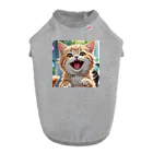 f-koroのかわいい笑顔がたまらない子猫 ドッグTシャツ