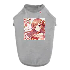 Japan-sakuraの桜の乙姫 ドッグTシャツ