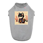 yaata2020517の着物着る黒柴ちゃん Dog T-shirt