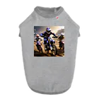 Bikers' Galleryのダートマスターズ：究極のモトクロスチャレンジ Dog T-shirt