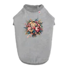 riotriffs_punksの花束 ドッグTシャツ