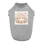 narunaru06のかわいいうさぎのキャラクターグッズです ドッグTシャツ