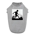 foot8のサッカー少年２ ドッグTシャツ