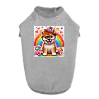 鈴木敏夫のメガネをかけて笑顔が似合う　わんちゃん Dog T-shirt