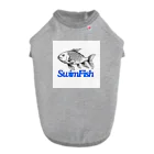 ウェブエンパイアのSwimFish(泳ぐ魚) ドッグTシャツ