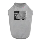 つぎのトリケラトプス　モノクロ Dog T-shirt