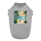 Paradise ExploreのPalm Breeze Bliss ドッグTシャツ