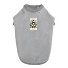 ぷぷオレンジのkokeshi dolls白い花 Dog T-shirt