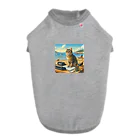 peace2024の海辺の仕事猫 Dog T-shirt