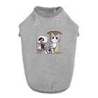 チェリモヤのねこタワー の 猫 Dog T-shirt