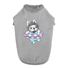 2216studioのわーい、夏だよー！のフレブルちゃん。 Dog T-shirt