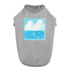 風野ひつじの夏の海 ドッグTシャツ