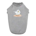 まめるりはことりのセキセイインコ　レティ【まめるりはことり】 ドッグTシャツ